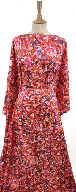 Pima Cotton Lawn - Sunset Peony