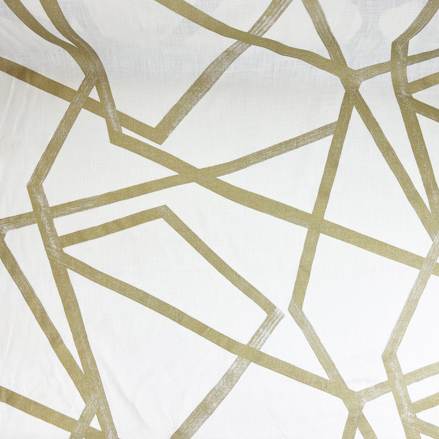 Harlequin Sumi Viscose Linen Soft Furnishing Fabric - Gold