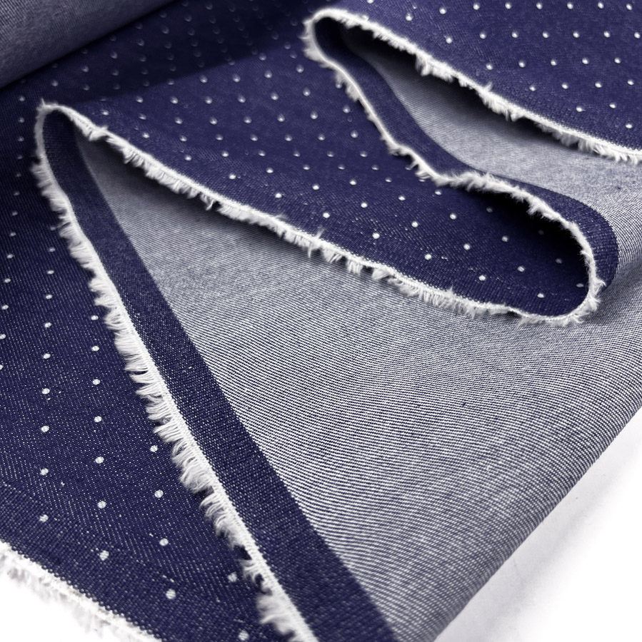 White stretch denim best sale fabric