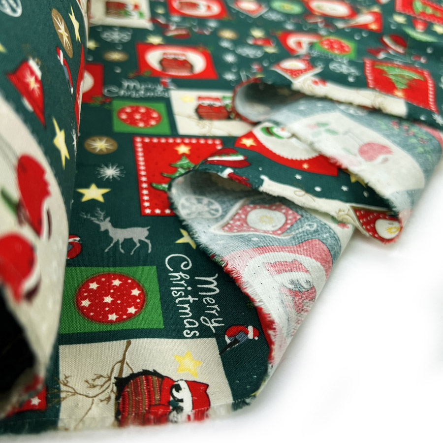 Christmas cotton fabric sales