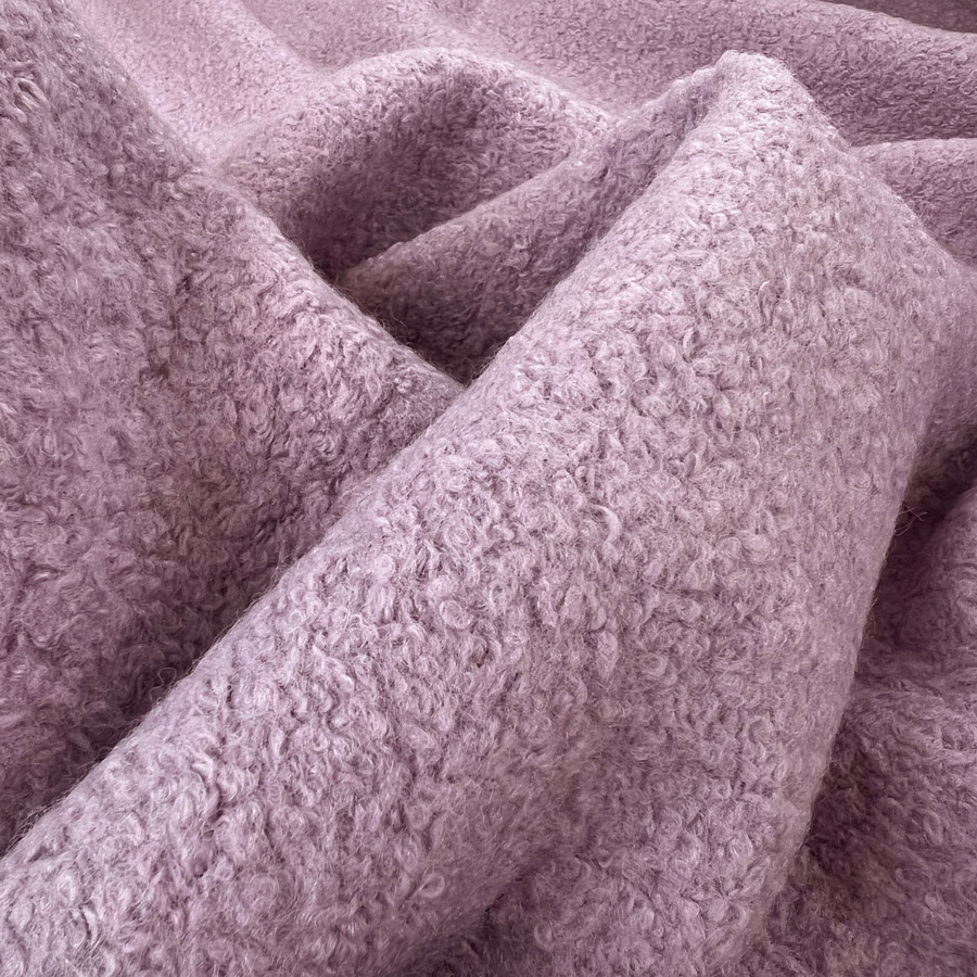 Poly/Wool Blend Knitted Coating Fabric