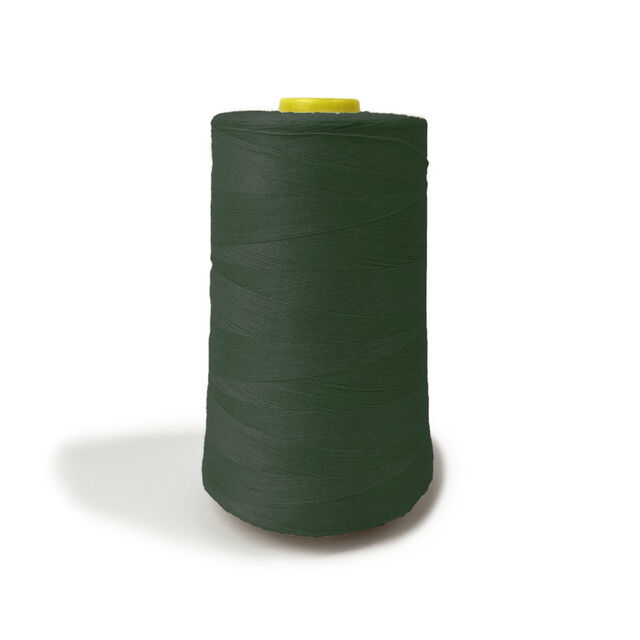 Polyester Overlocking Sewing Machine Thread Cone - Forest Green (5000m)