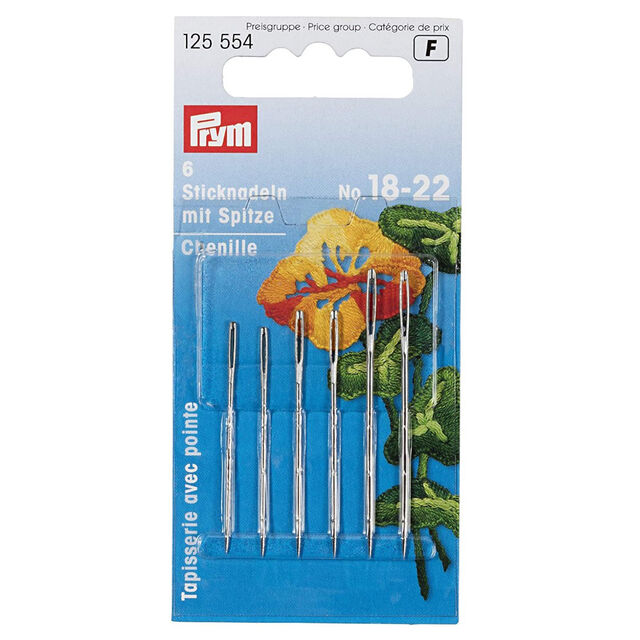 Prym - Chenille Embroidery Needles (No. 18-22)