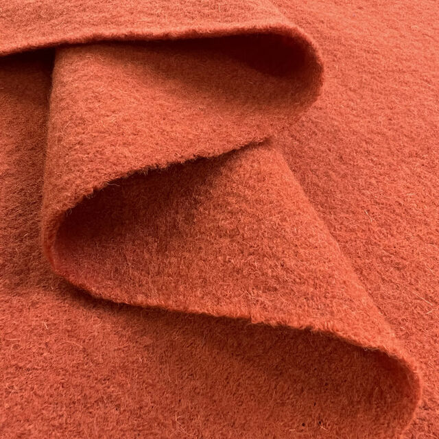 Pure Luxury - Boiled Wool - Pumpkin