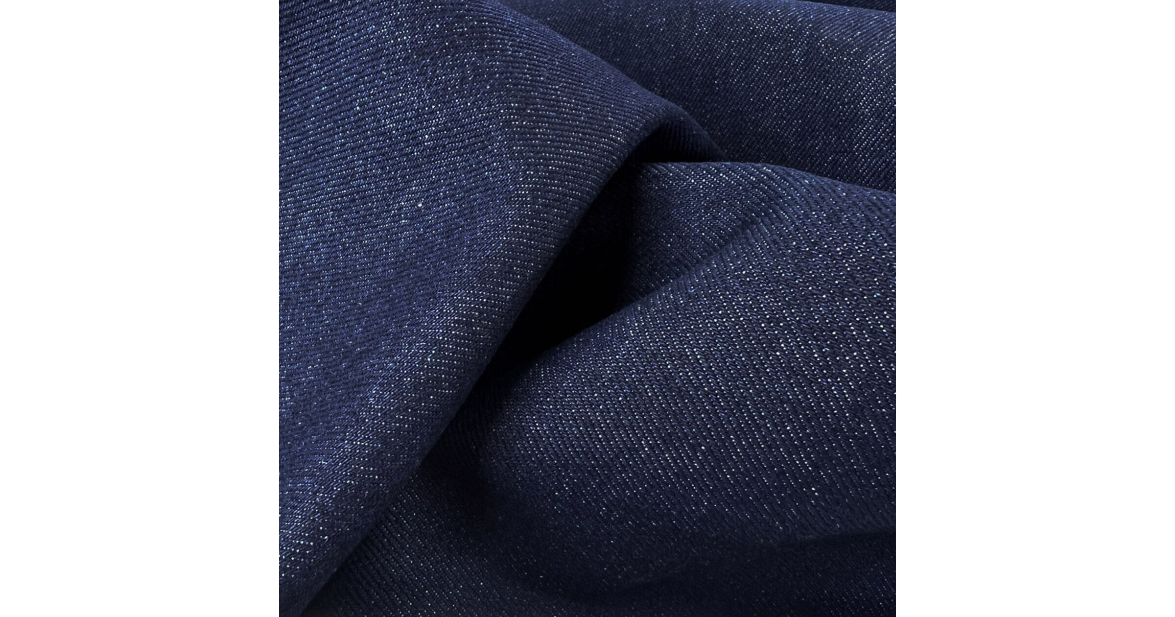 Dark Blue Heavy Denim Cotton Fabric | 12oz Traditional Denim