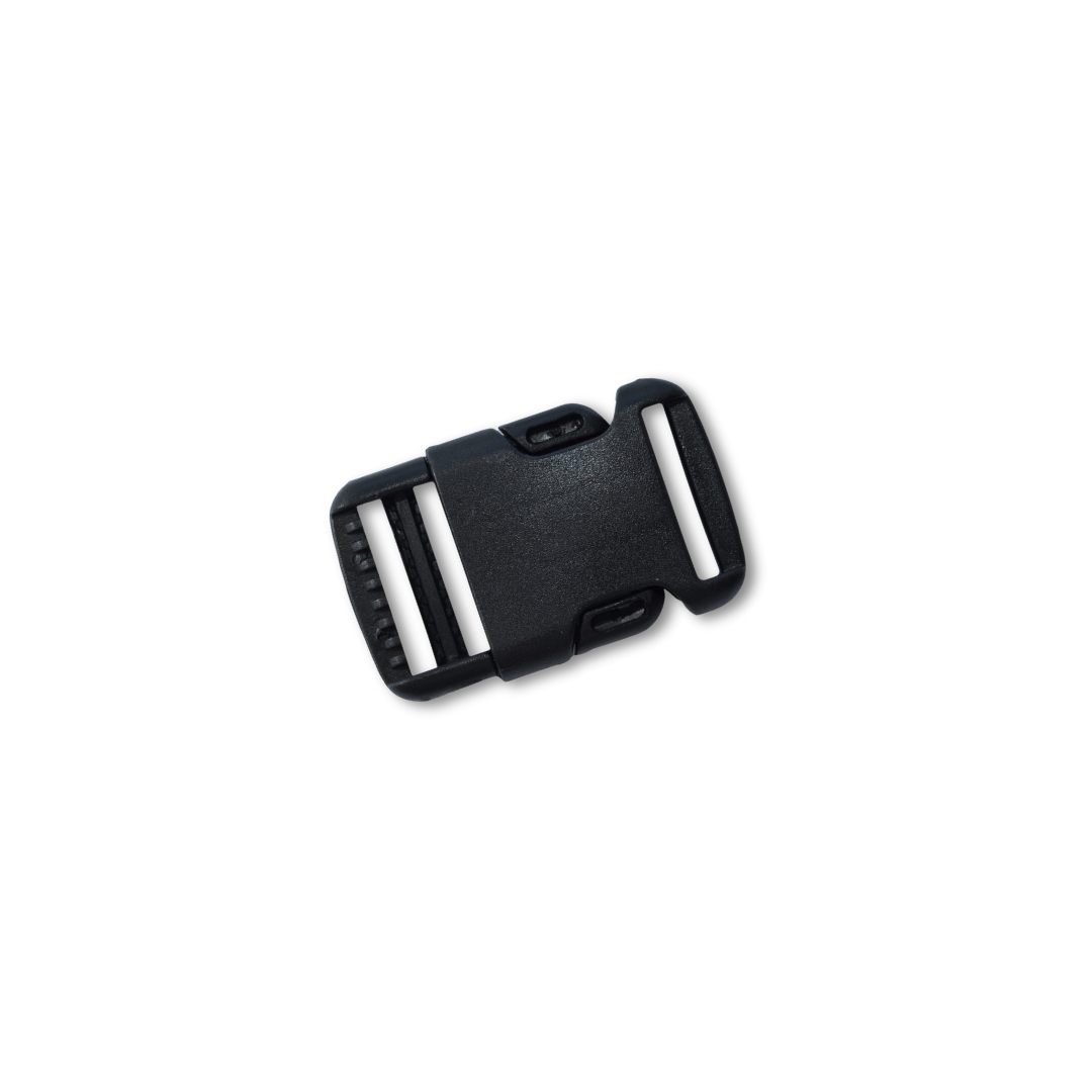 Plastic Strap Buckle - Black (25mm) Plastic Strap Buckle - Black (25mm)