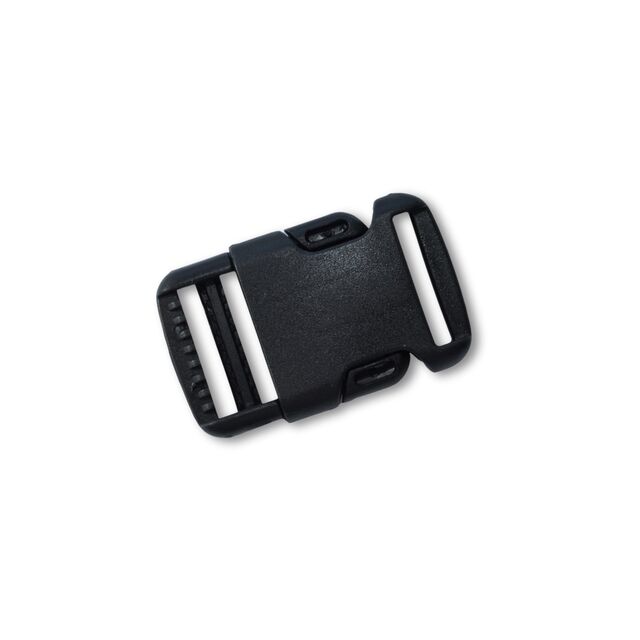 Plastic Strap Buckle - Black (40mm)