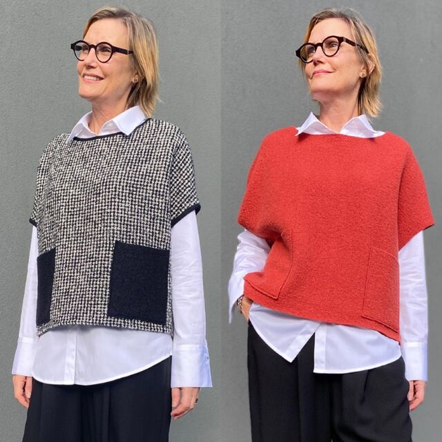 Tessuti - Amara Vest Sewing Pattern (UK 6-22)