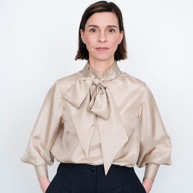 The Assembly Line - Tie Bow Blouse Pattern