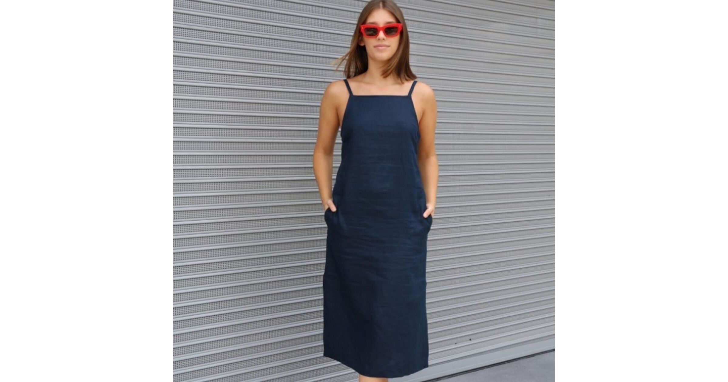 The Claudia Dress Paper Sewing Pattern by Tessuti (AUS XXSXL)