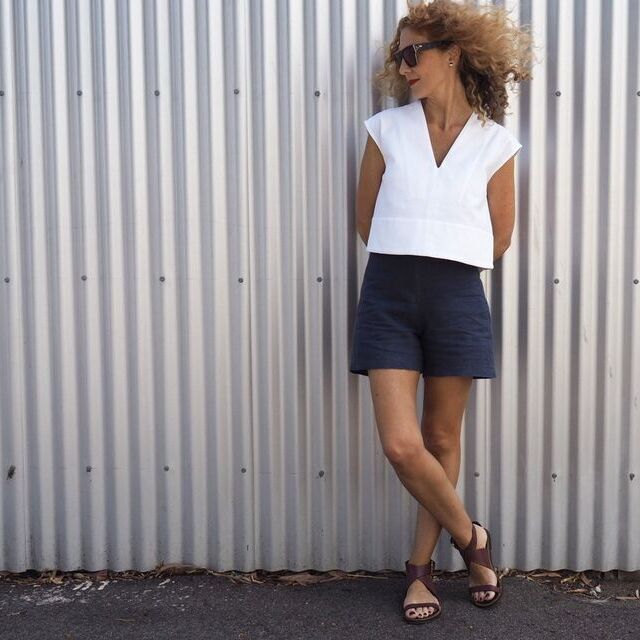 Tessuti - Esther Shorts Sewing Pattern (UK 6-16)