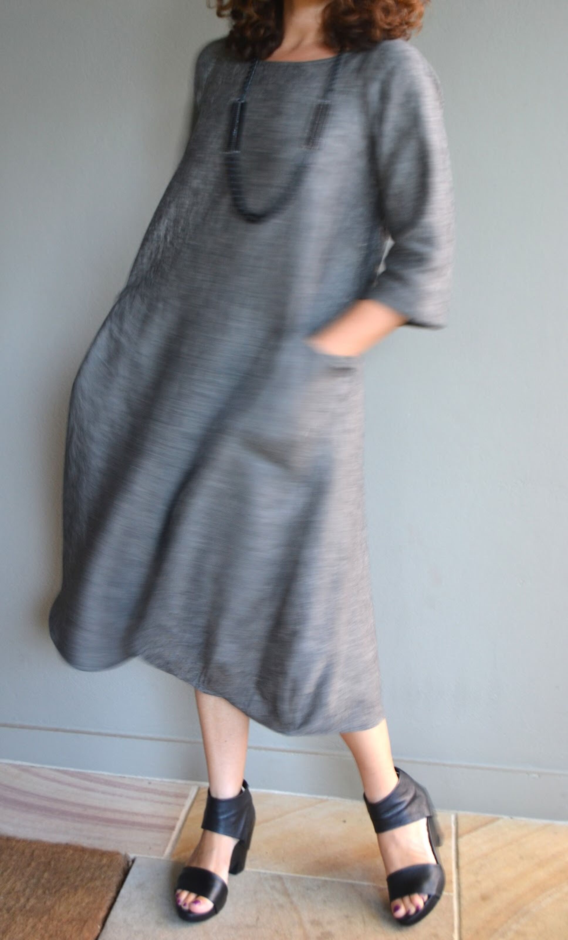 Easy linen dress outlet
