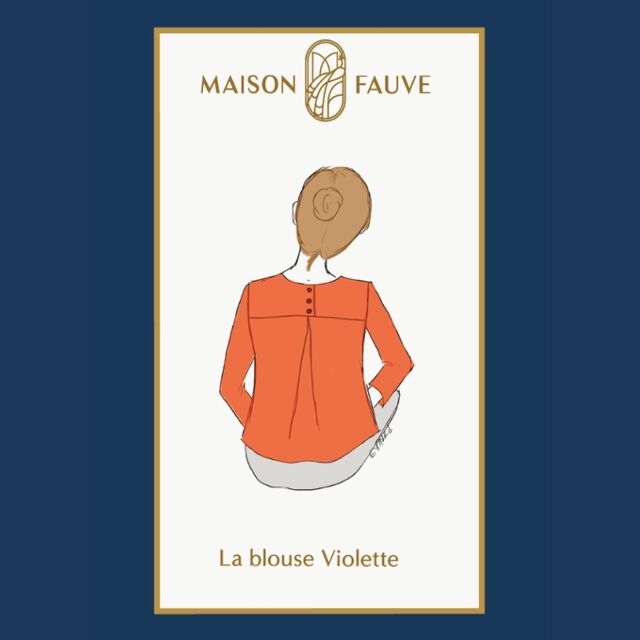 Maison Fauve - Violette Blouse Pattern