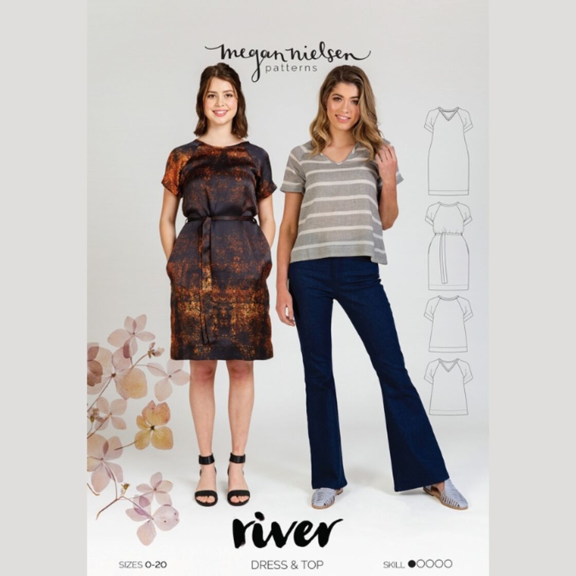 The River Dress & Top Paper Sewing Pattern