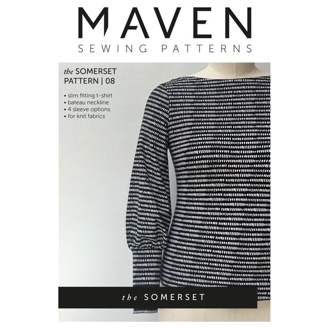 Maven - Somerset T-Shirt Sewing Pattern