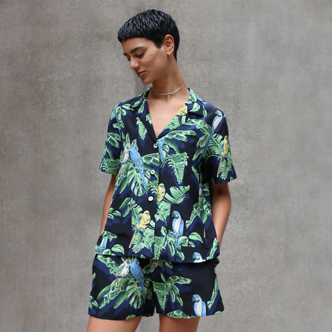 The Arkie Shirt Paper Sewing Pattern by Tessuti Sizes 6 22