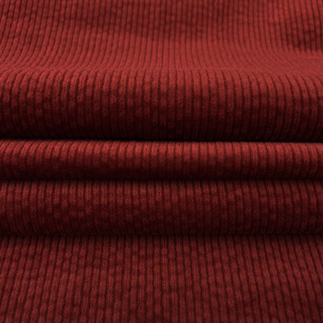 Bubble Wash Corduroy - Crimson