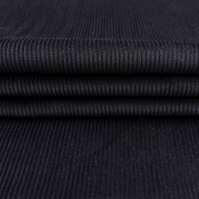 Remnant - 8 Wale Corduroy - Midnight (1.2m)