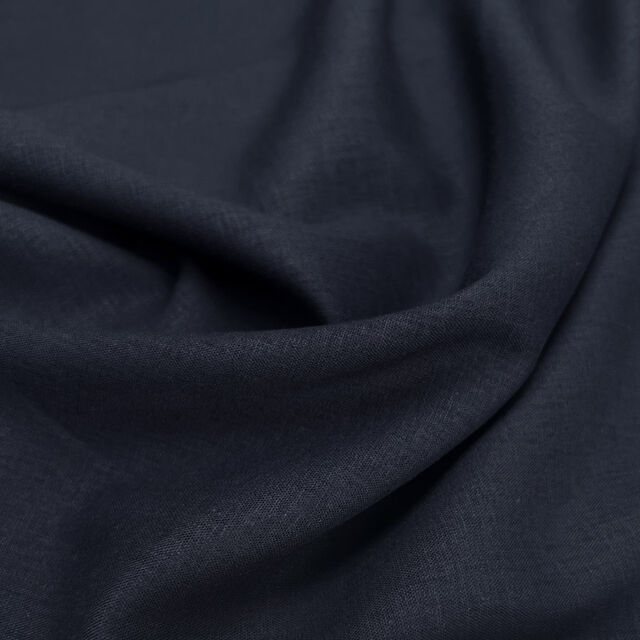Linen Fusion - Navy