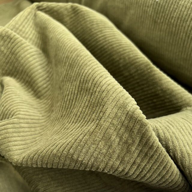 Bubble Wash Corduroy - Moss