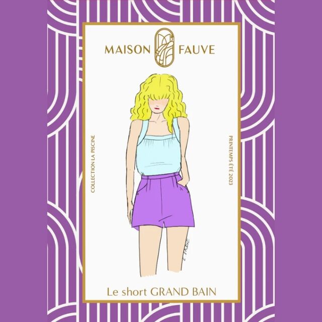 Maison Fauve - Grand Bain Shorts Pattern