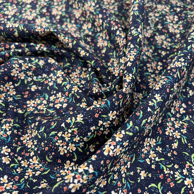 Summer Cotton - Lilly - Navy