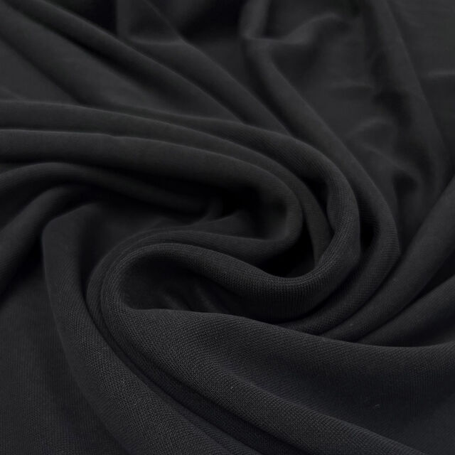 Viscose Tencel Finish - Black