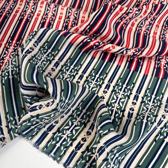 Silks of Italy - Ornate Stripes