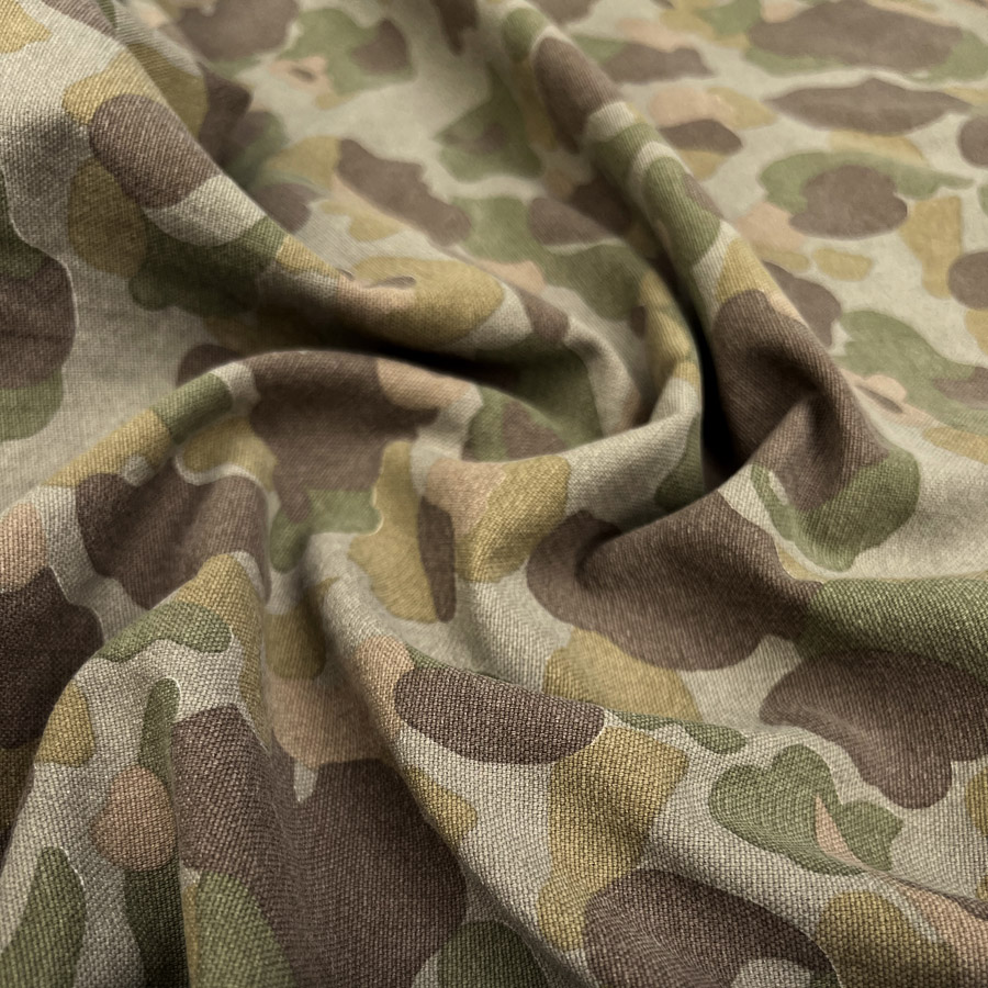 Camo cotton fabric discount