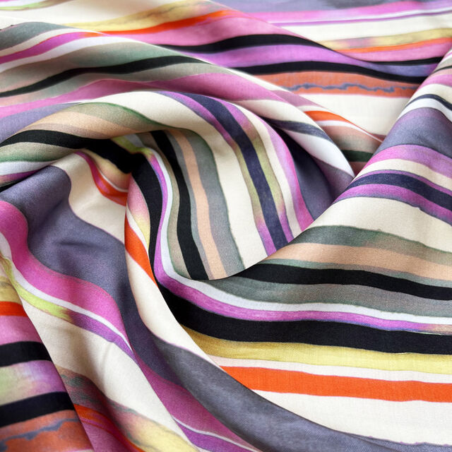 Viscose Satin - Interstellar