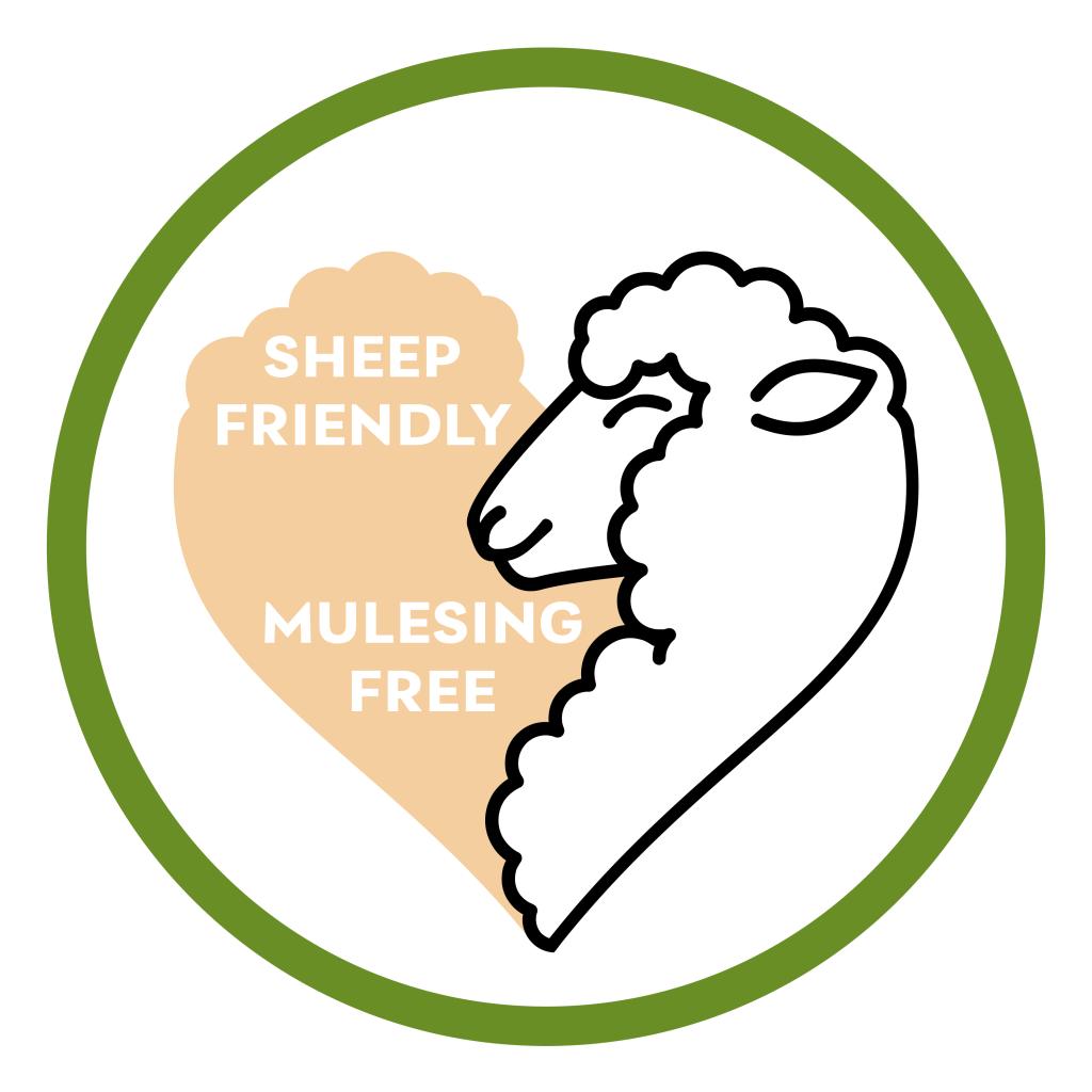 Mulesing Free Fabric | Wool Fleece - Forest | Remnant (90cm)