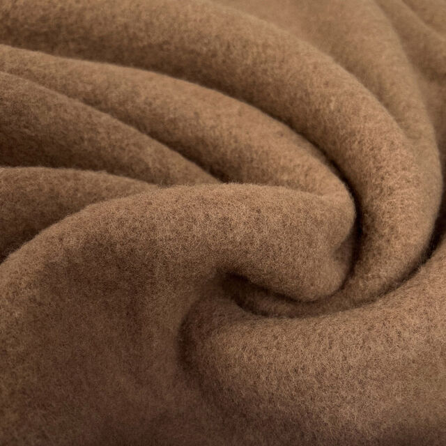 100% Wool Fleece - Tan