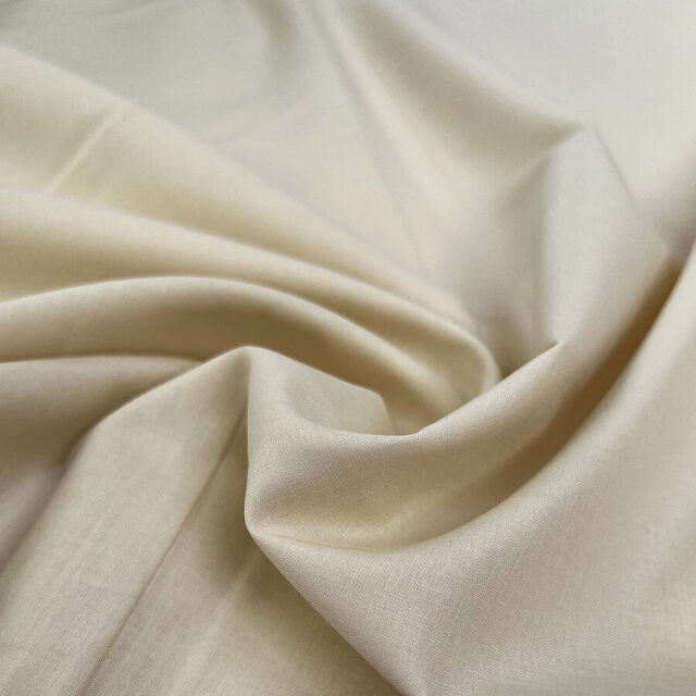 Remnant - Core Range Cotton Lawn - Beige (1.3m)