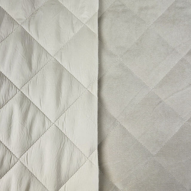 Corduroy Quilting - Cream