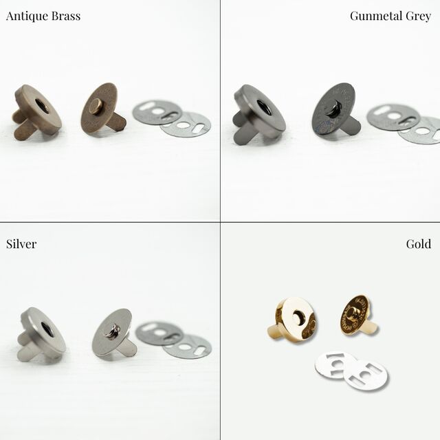 Magnetic Fasteners - All Colours (18mm)