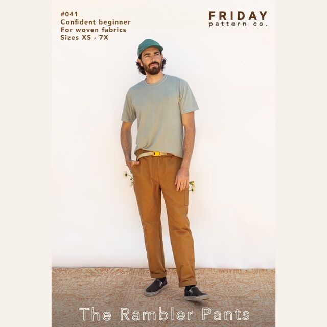 Friday Pattern Company - Men's Rambler Pants Pattern