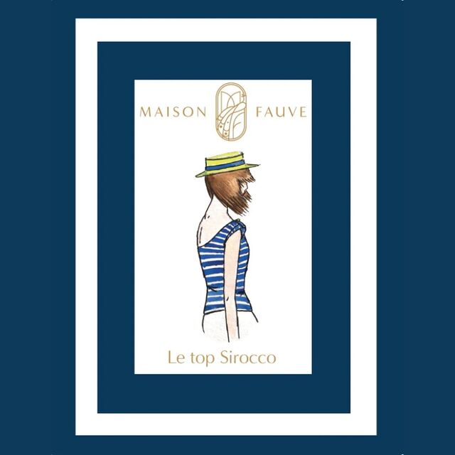 Maison Fauve - Sirocco Top Sewing Pattern