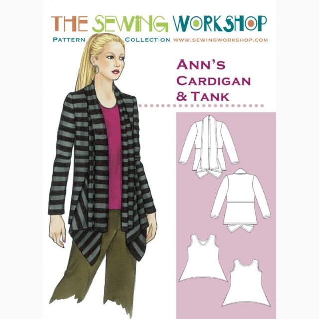 The Sewing Workshop - Anns Cardigan & Tank Pattern