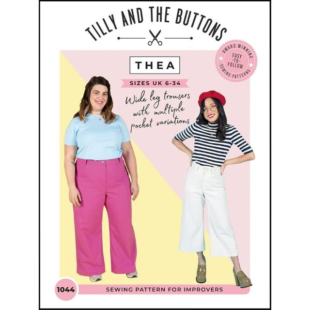 Tilly and the Buttons - Thea Trousers Pattern (UK 6-34)