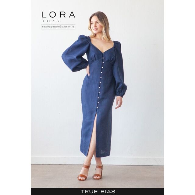 True Bias - Lora Dress Sewing Pattern (US 0-18)