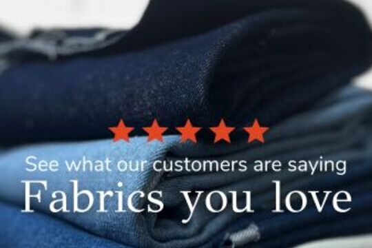 Customer favourites - Five star fabrics