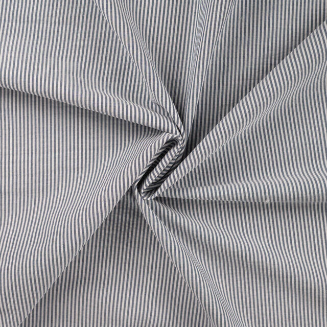 Qjutie - Seersucker Stripe - Navy