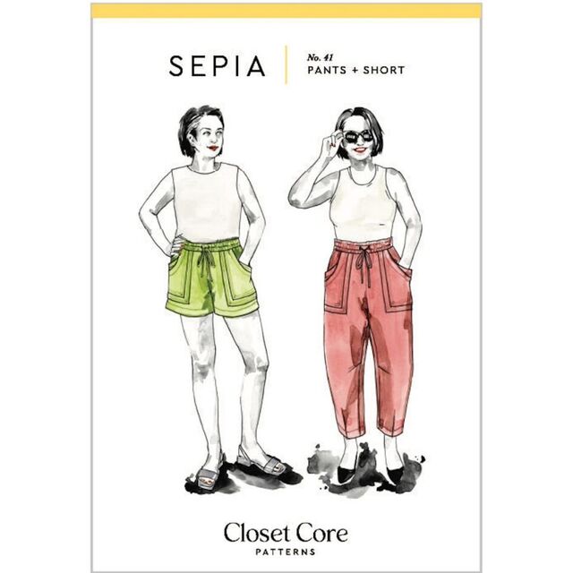 Closet Core Patterns - Sepia Pants & Shorts Pattern