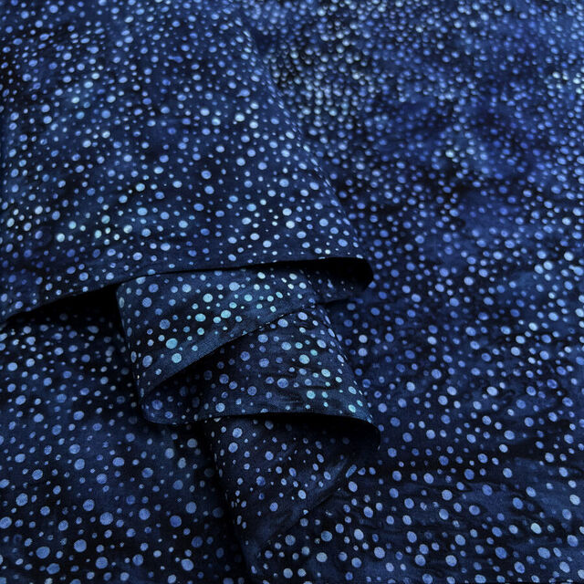 Hoffman Bali Cotton Lawn - Blue Dot