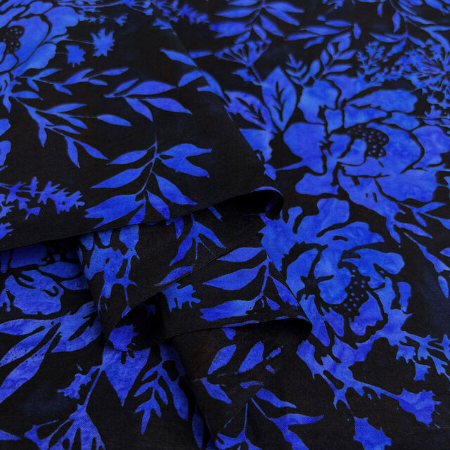 Hoffman Bali Cotton Lawn - Cobalt