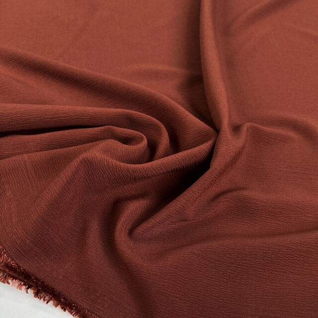 Elixir - Stretch Satin Backed Crepe - Copper