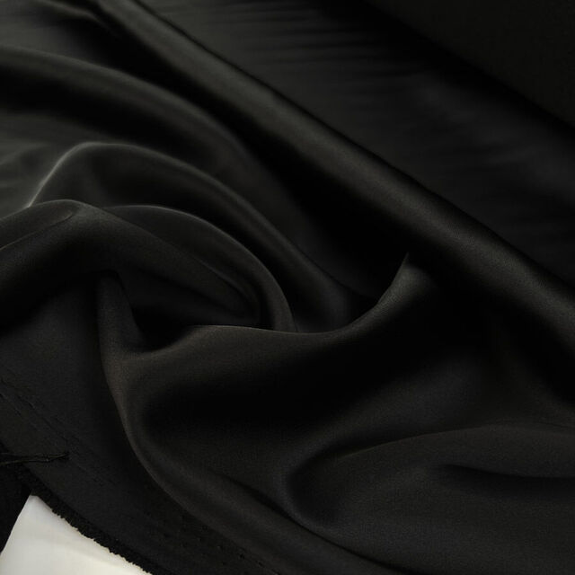 Silk Touch Duchess Satin - Black