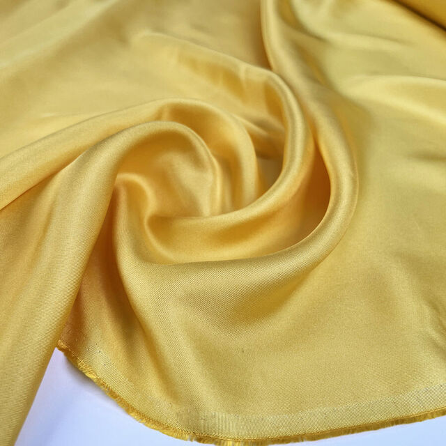 Silk Twill - Eva Lemon - 14 Momme
