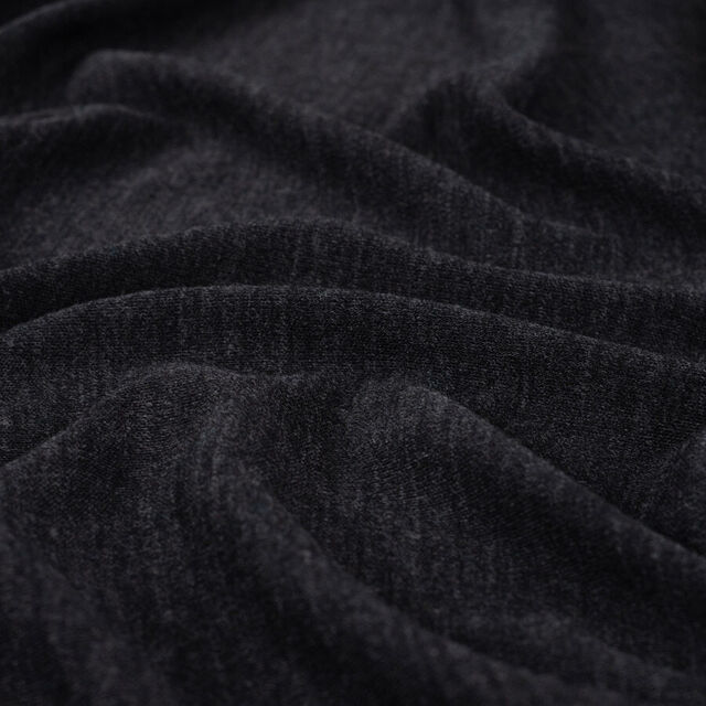 100% Merino Wool Jersey - Antracite