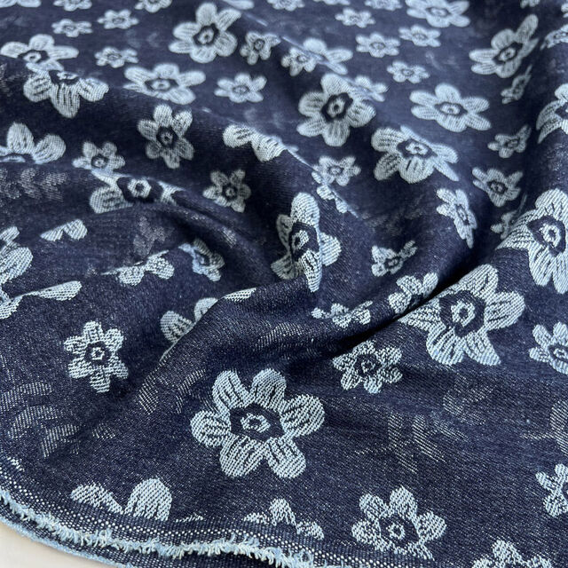 9oz - Washed Denim Poppy - Indigo